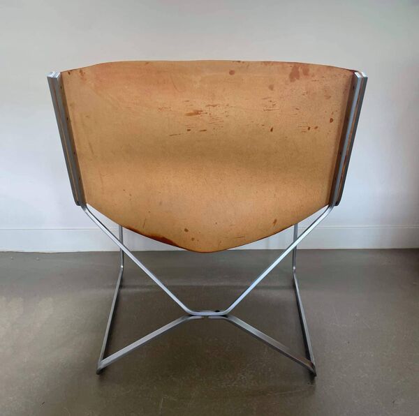 Fauteuil, modèle 'Ra', design Pierre Thielen, Studio Industrial Design pour Metz & Co, années 1960.