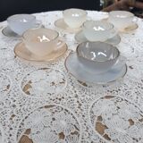 Service vintage harlequin cups