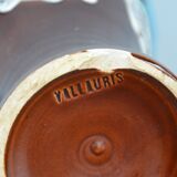 Vase Vallauris bleu