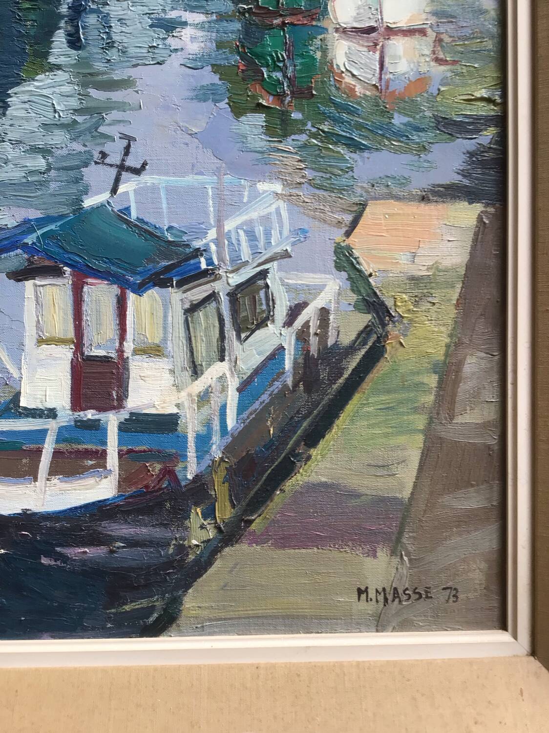 Micheline Masse painting
