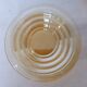 6 gondolo cups and coasters in iridescent pearly glass