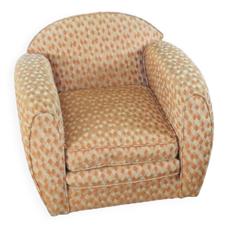 Orange club sofa