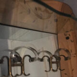 Mirror - venetian art-deco coat holder 126x193cm