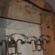 Mirror - venetian art-deco coat holder 126x193cm
