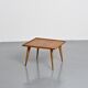 Coffee table with tapered legs, France, circa 1950-1960.