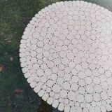 John mc guire McGuire round dining table Sheaf of wheat bamboo