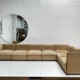 Large "Landeau" Modular Sofa by Mario Bellini for Cassina, 1970's