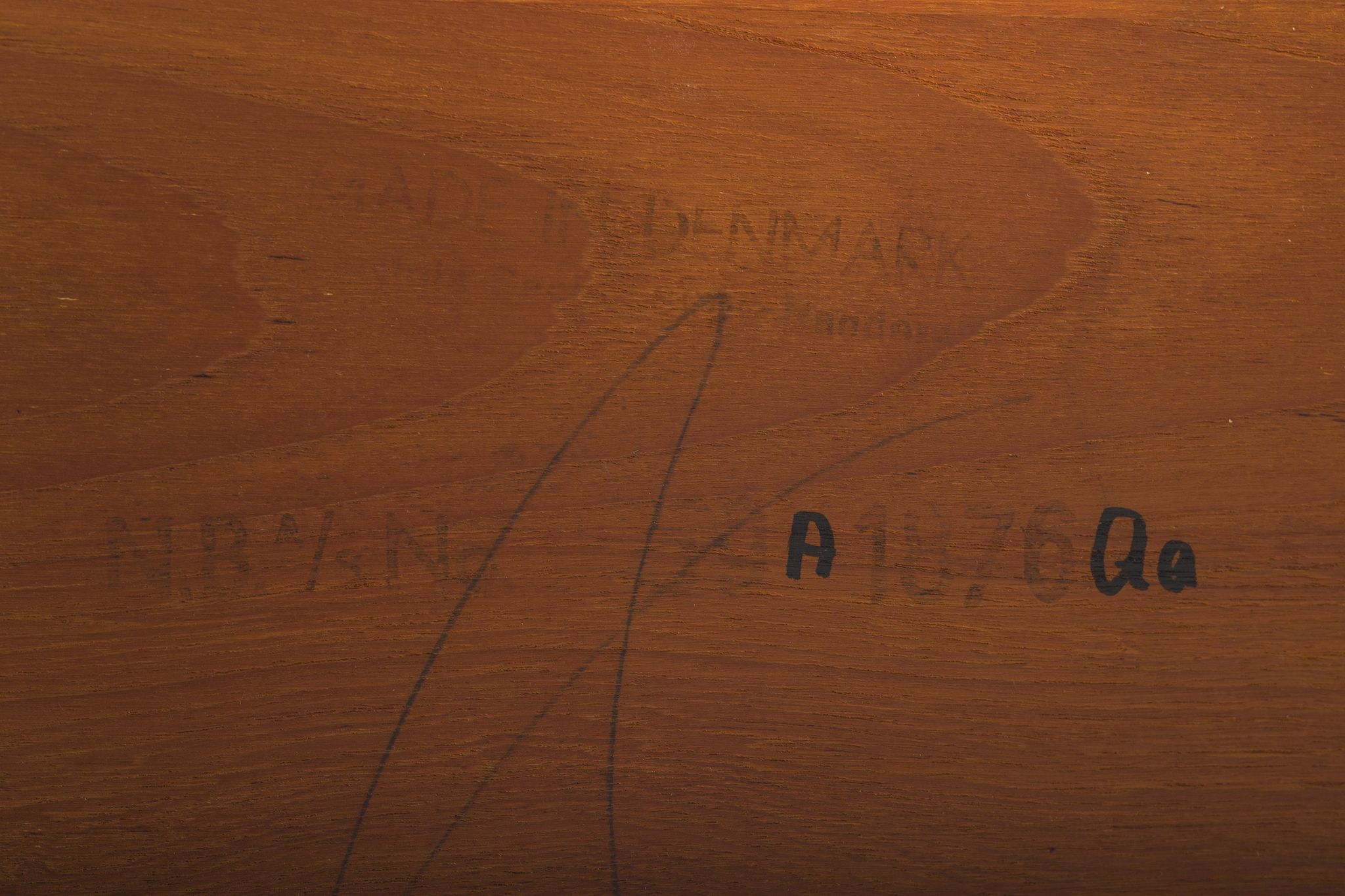 Table basse en teck danois du milieu du siècle, années 1960