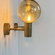 Pair of vintage double wall lights, Hans-Agne Jakobsson V 149/2 Sweden 70