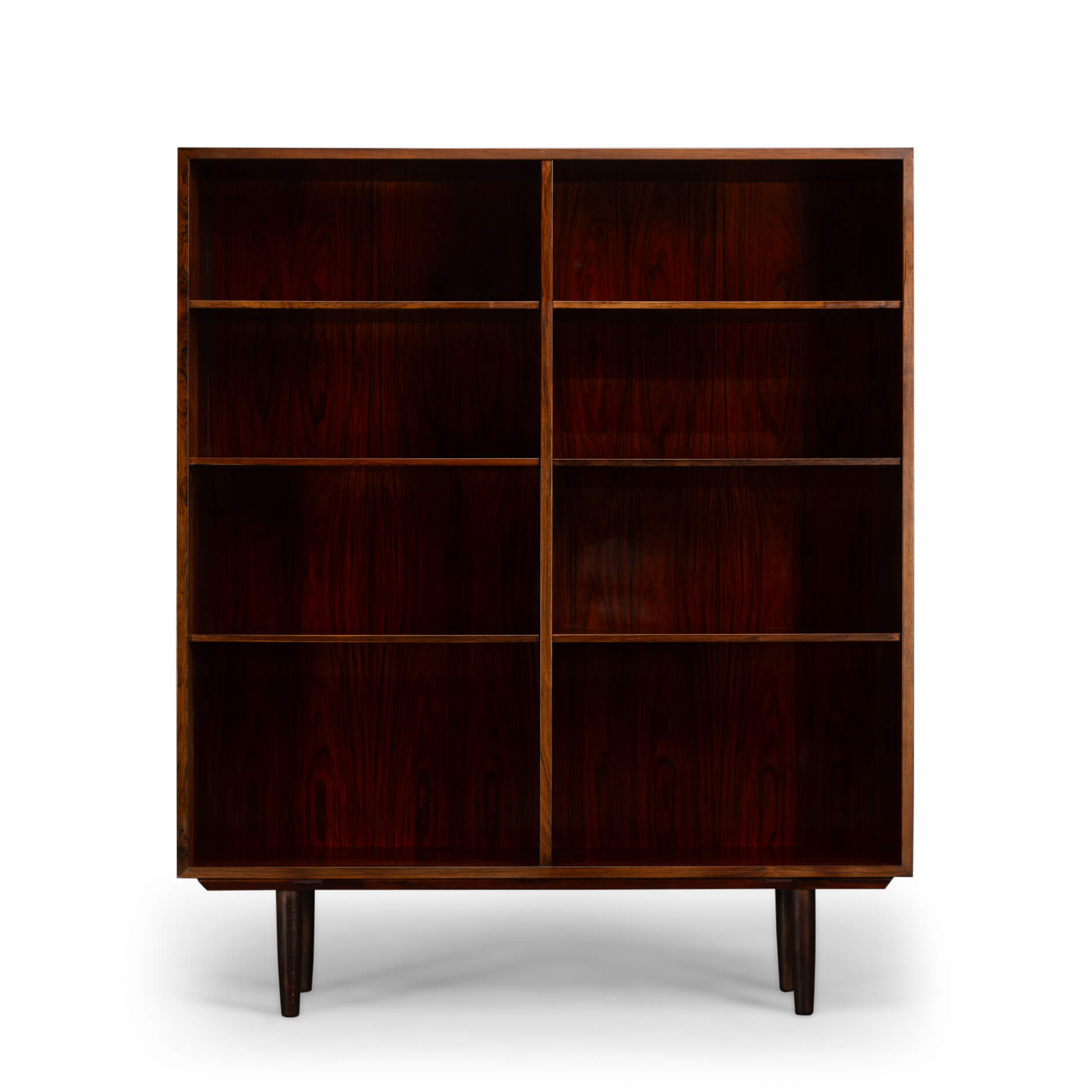 Rosewood Model 6 Bookcase by Omann Jun Mobelfabrik, 1960s