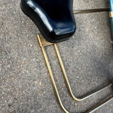 Wall-mounted coat rack mirror from the 1960s.