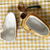 Corn cob slip gravy boat