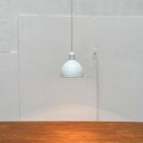 Vintage Danish enamelled pendant lamp model ES by Edgar Schlaefle for Louis Poulsen, 1980s.