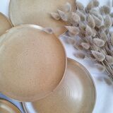 Vintage village stoneware dessert plates