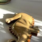 SEAHORSE Ceramic Wall Hanging VINTAGE