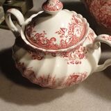 3-piece coffee service, JOHNSON BROS COACHING SCENES