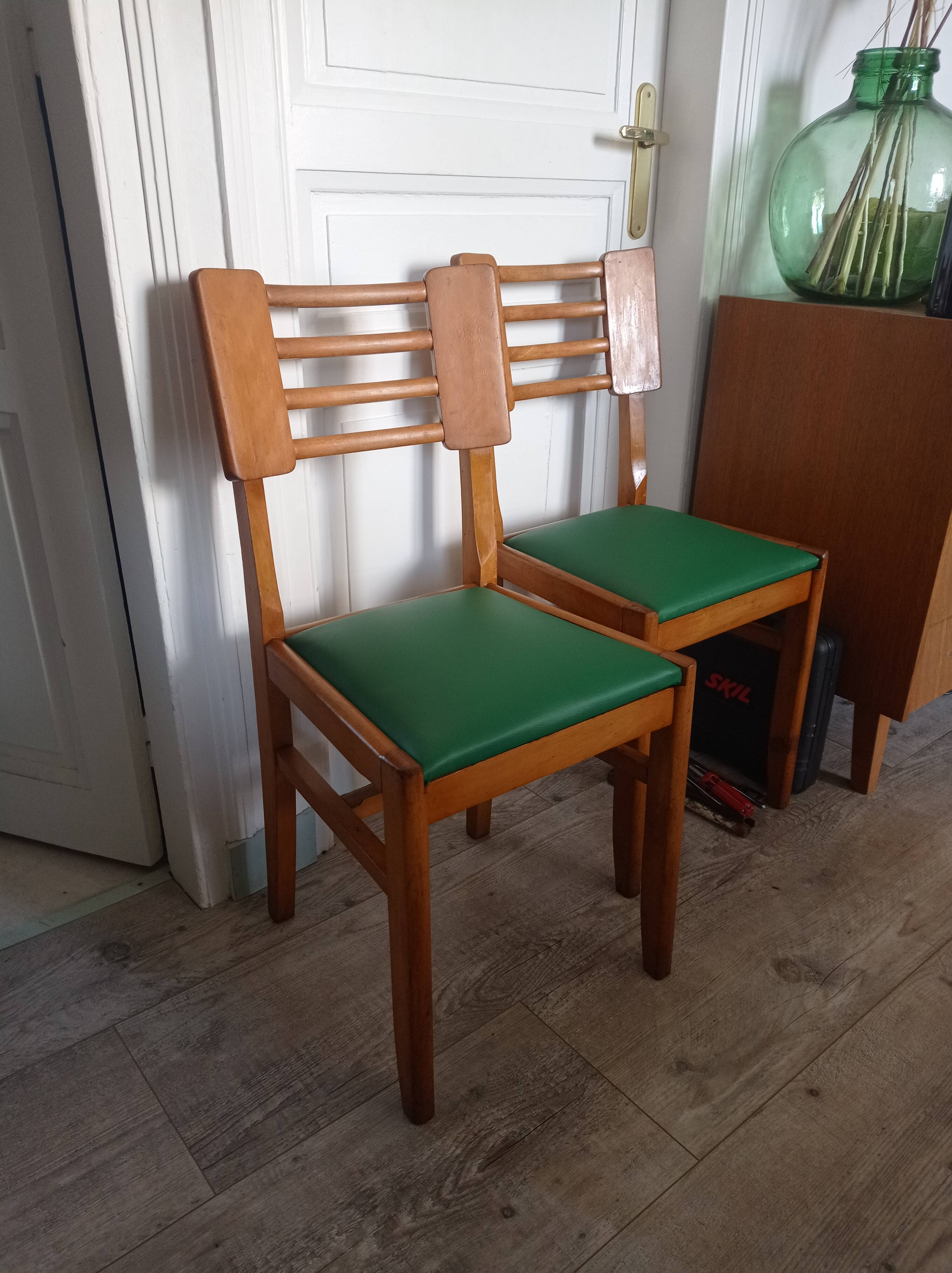 Paire de chaises