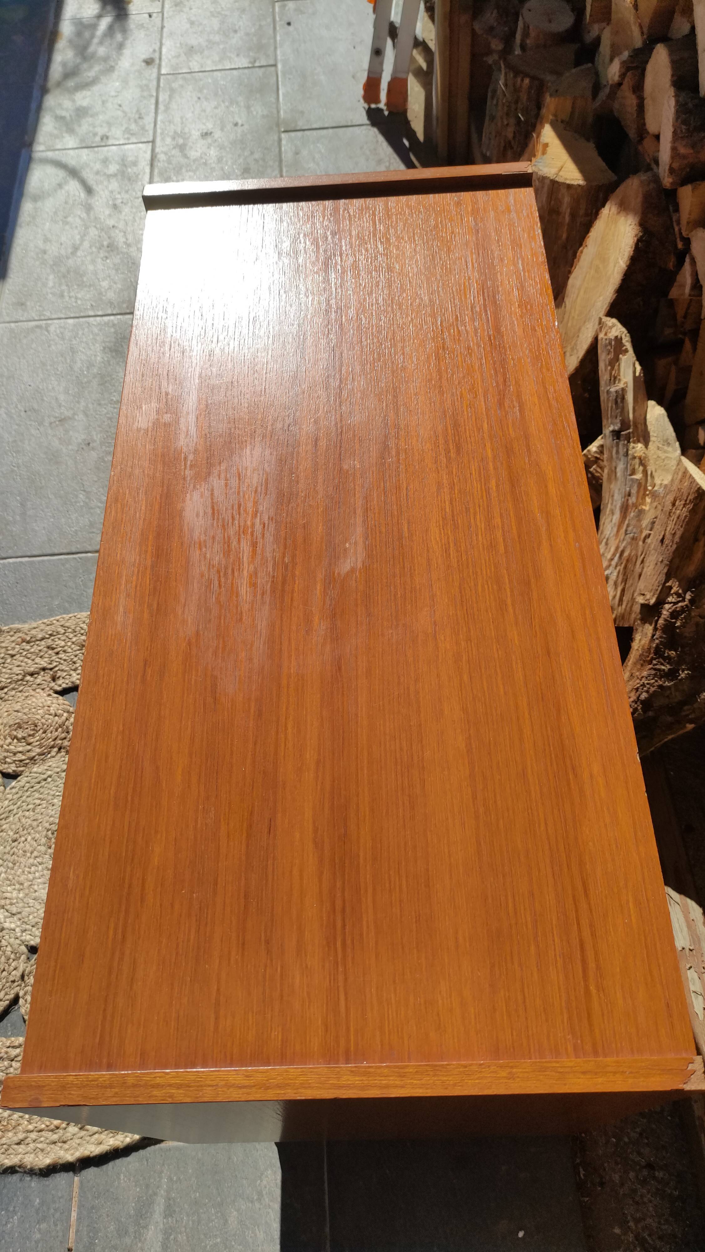 Buffet or vintage bar compass feet and casters