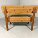 Korup Design solid pine benches with storage space Denmark