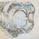 Geometric semi-crystal vase 1950s