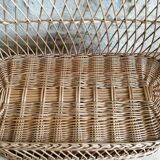 Rattan bench
