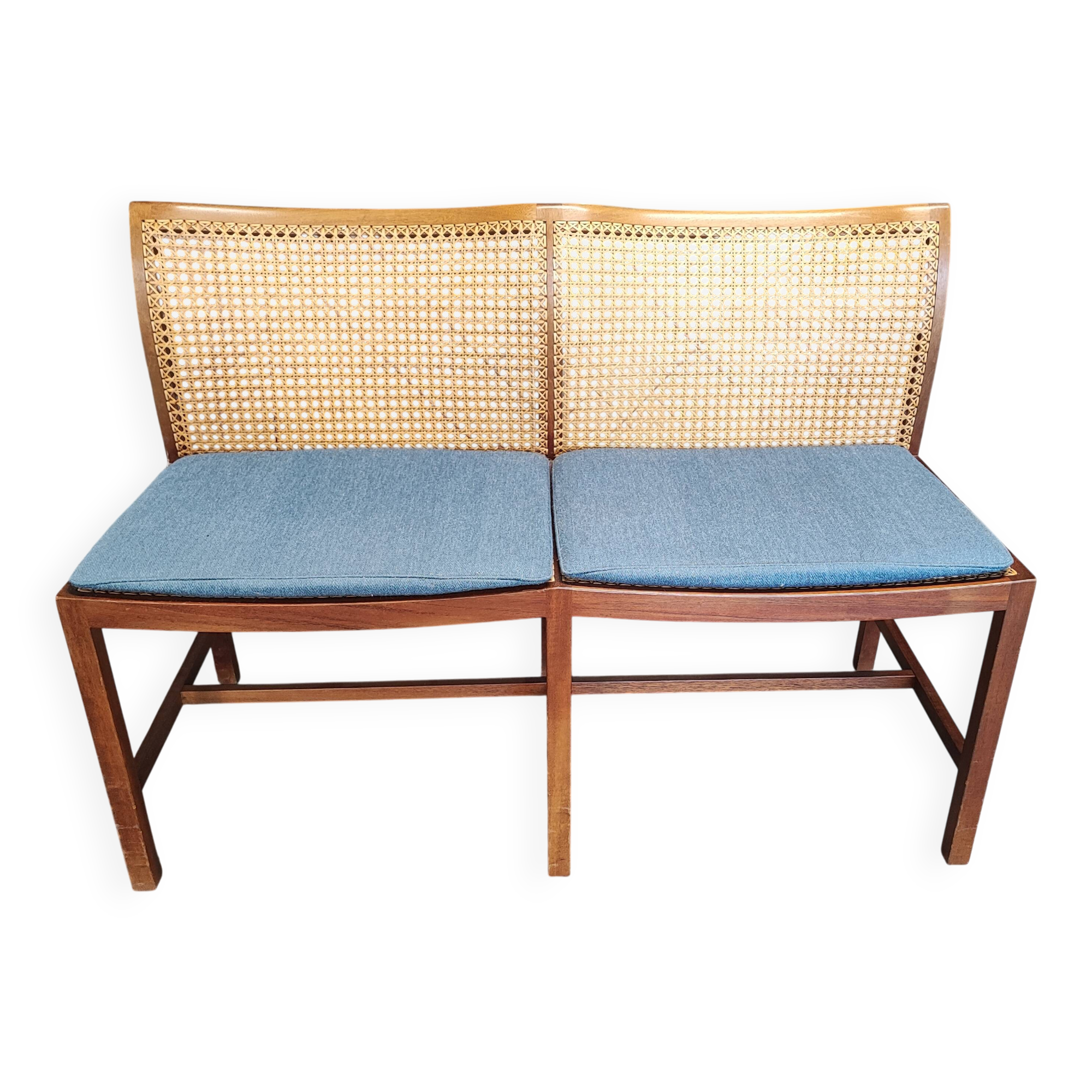 Søren Horn - Cabinetmaker Banquette à Deux Places - Scandinave 1960