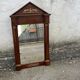 Empire mirror in mahogany and gilded bronze - Detached columns