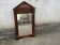 Empire mirror in mahogany and gilded bronze - Detached columns