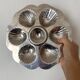 Stainless steel oyster plates