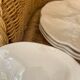 Lot de 4 assiettes à huitres Gien
