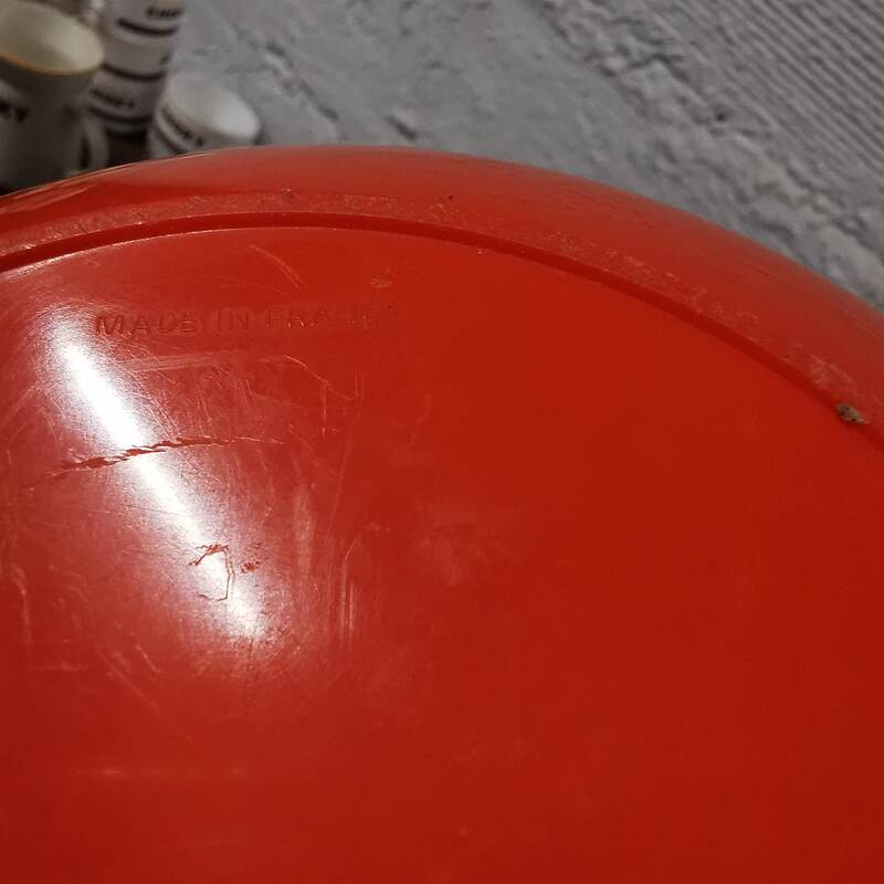 Orange ice ball