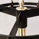 Revolving Brass and Varnished Iron Coat Rack, Italy