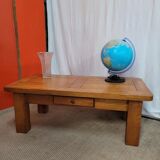 Solid elm coffee table
