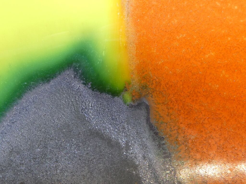 Fruit cup in black ceramic matte