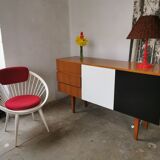 Vintage sideboard of the 60s Scandinavian style