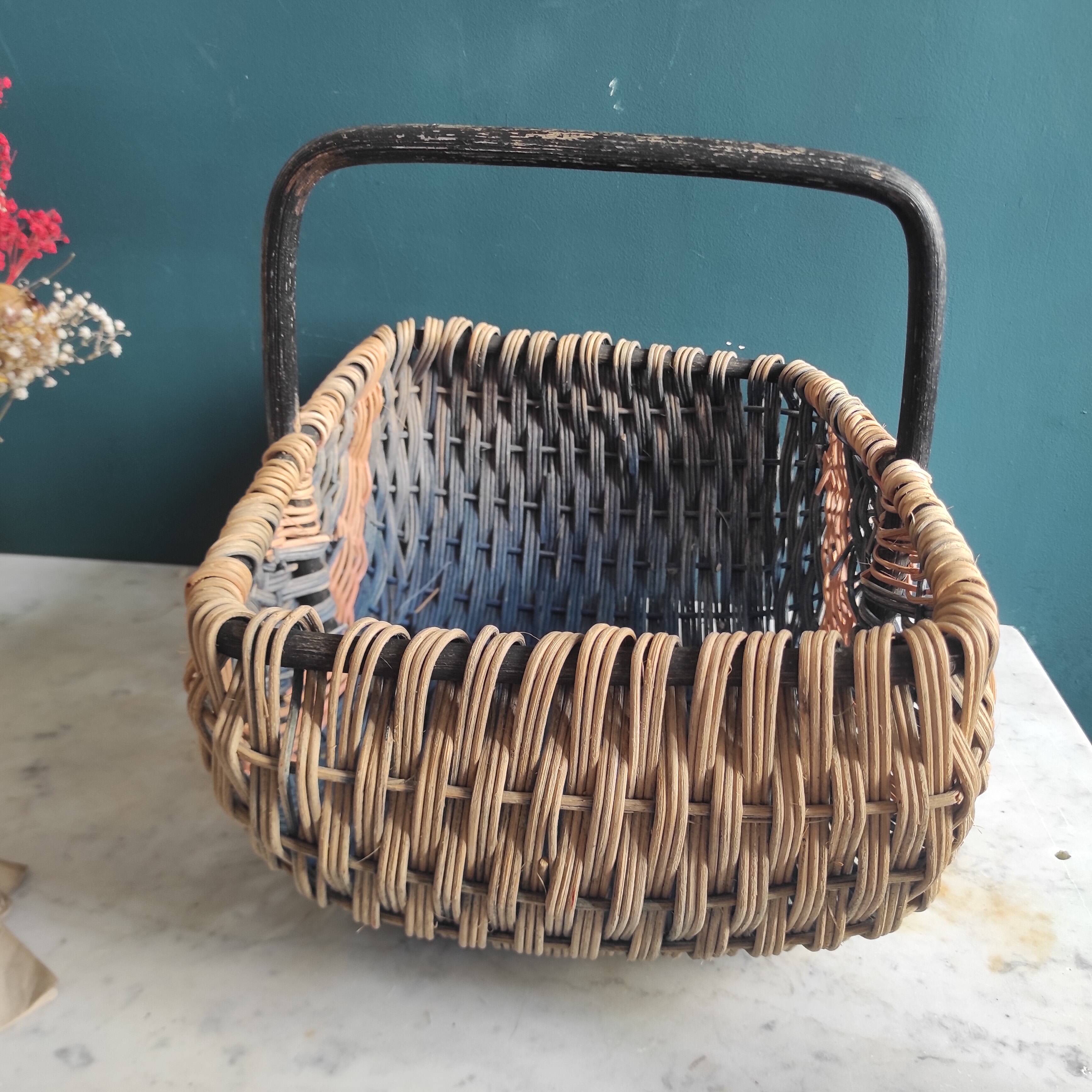 French vintage basket