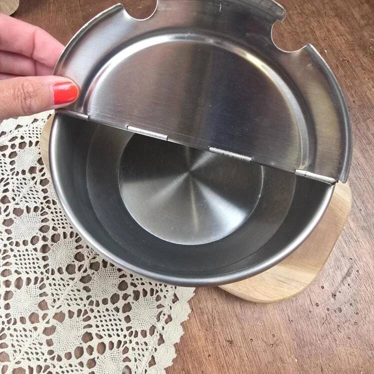Rancilio stainless steel sugar box 18/10 – Italian bistro coffee accessory