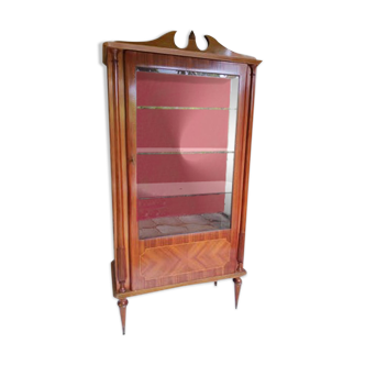 Vitrine argentier ancien vintage fin XIXe