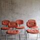 Set 5 chaises steelcase strafor