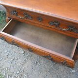 Curved Louis XV style chest of drawers known as a “tomb”