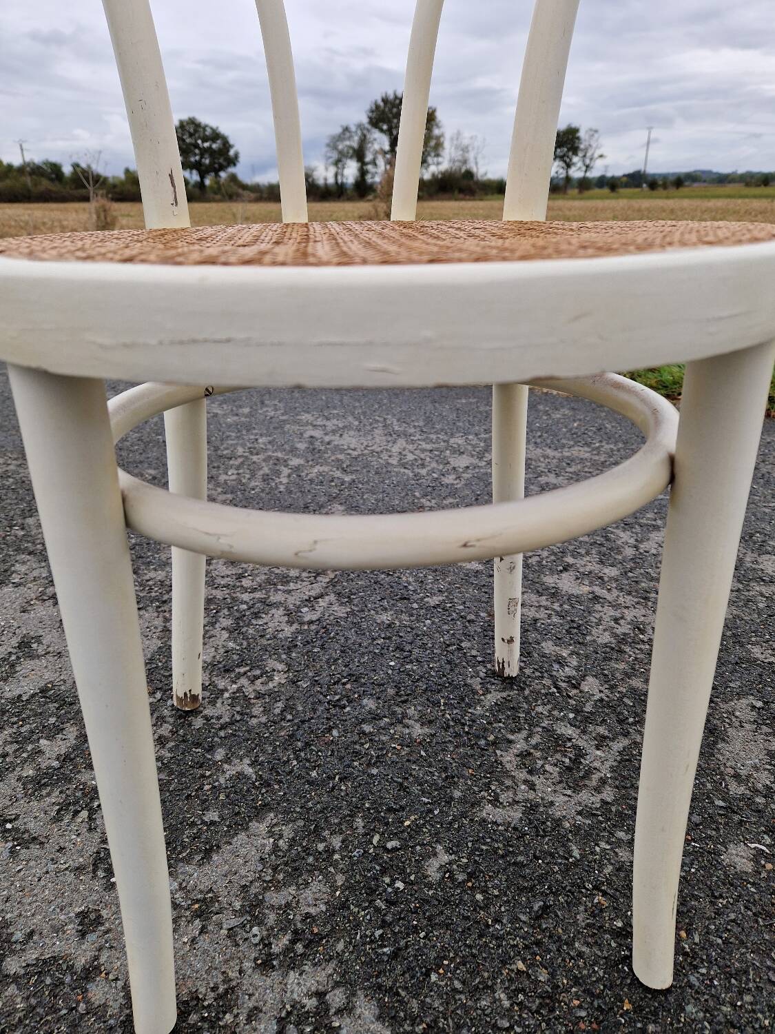 Set of 3 vintage bistro chairs