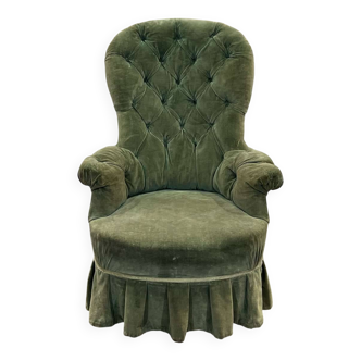 Fauteuil Napoléon III fin XIXème