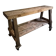 French industrial kitchen island, antique work table in chestnut and oak, circa 1900.