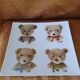 Gien bear cake dish.