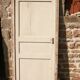 Wardrobe door or cupboard and its frame