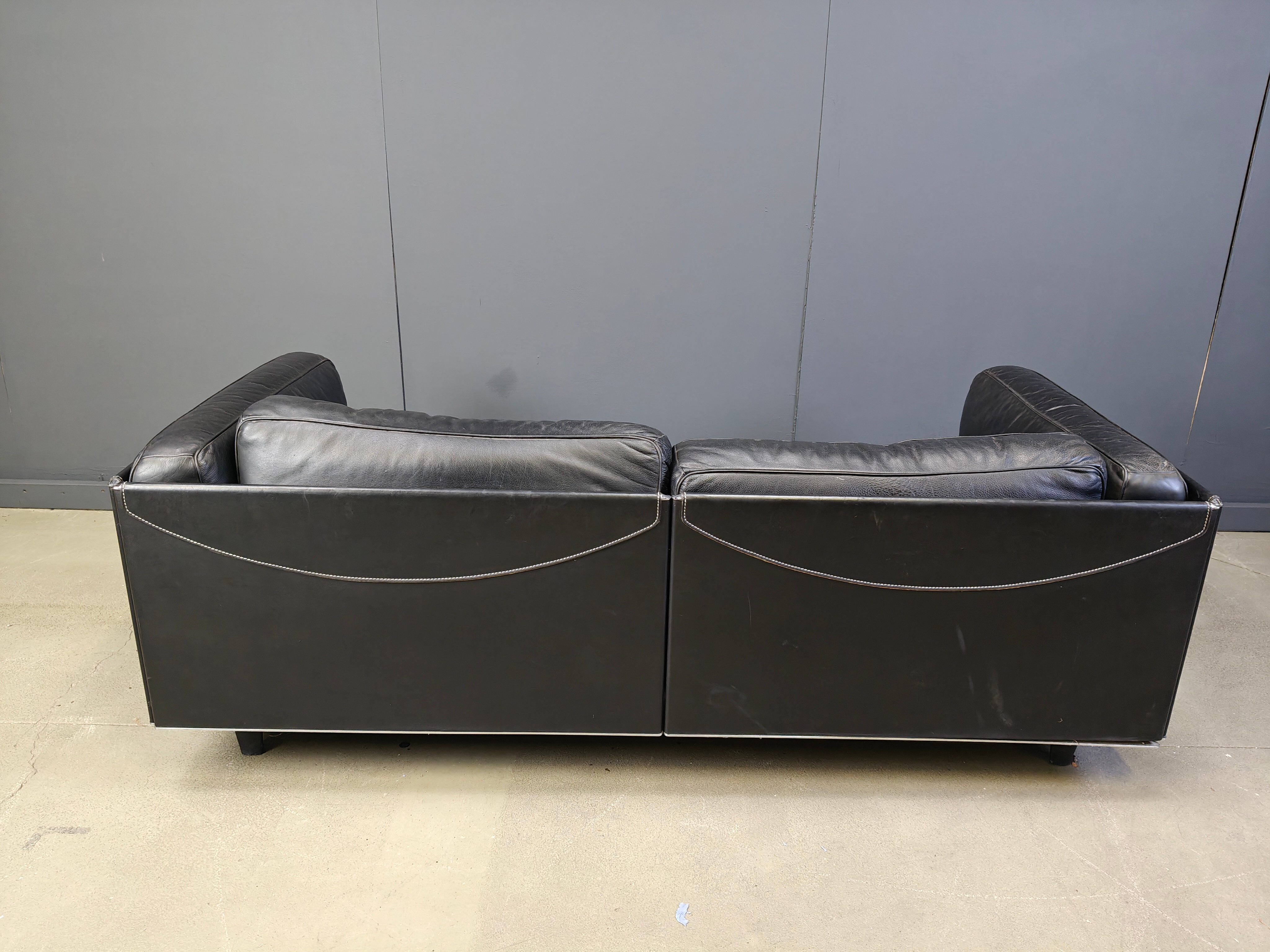 Vintage 'Twice' sofa by Pierluigi Cerri for Poltrona Frau, 1990s