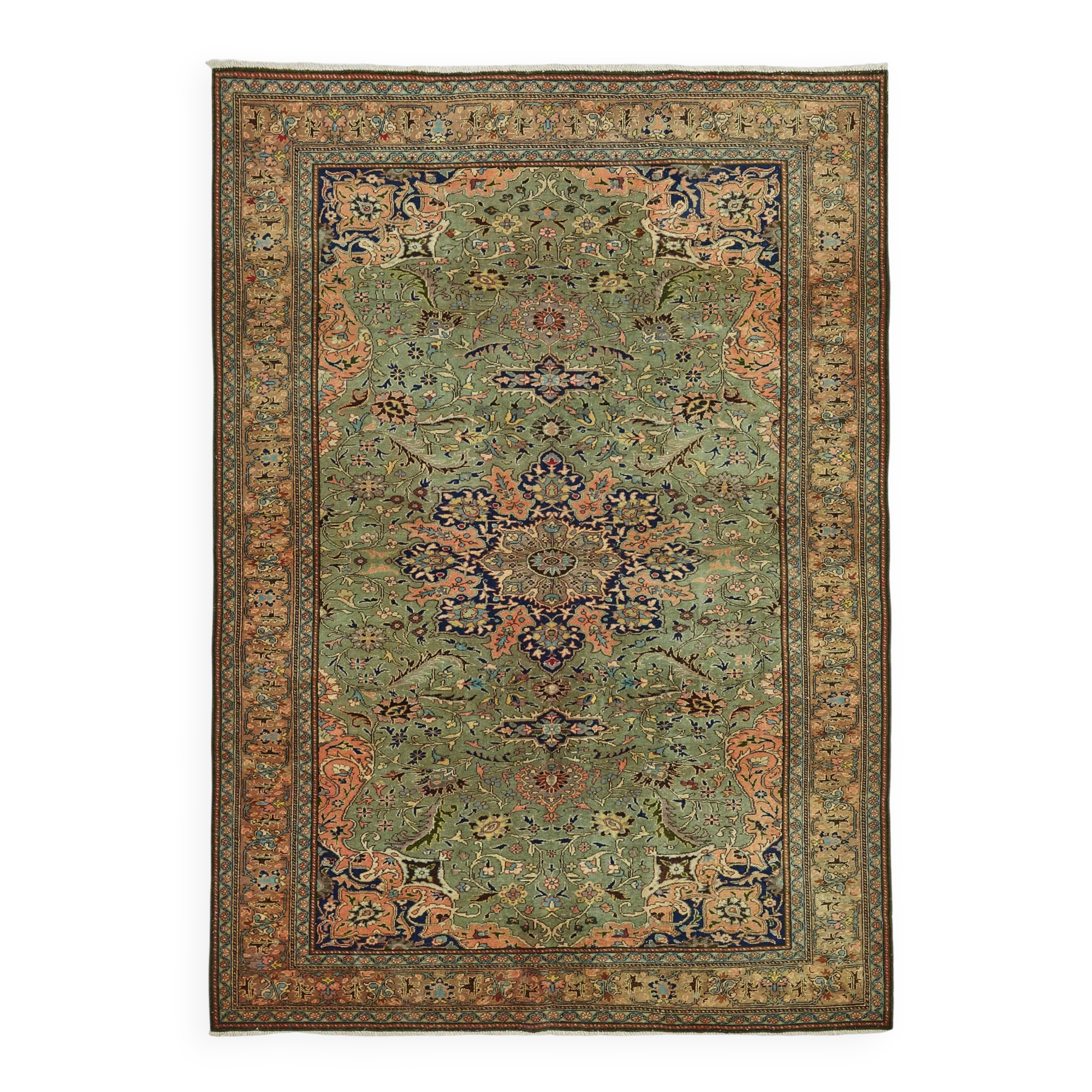Tapis vintage en laine turque Kayseri