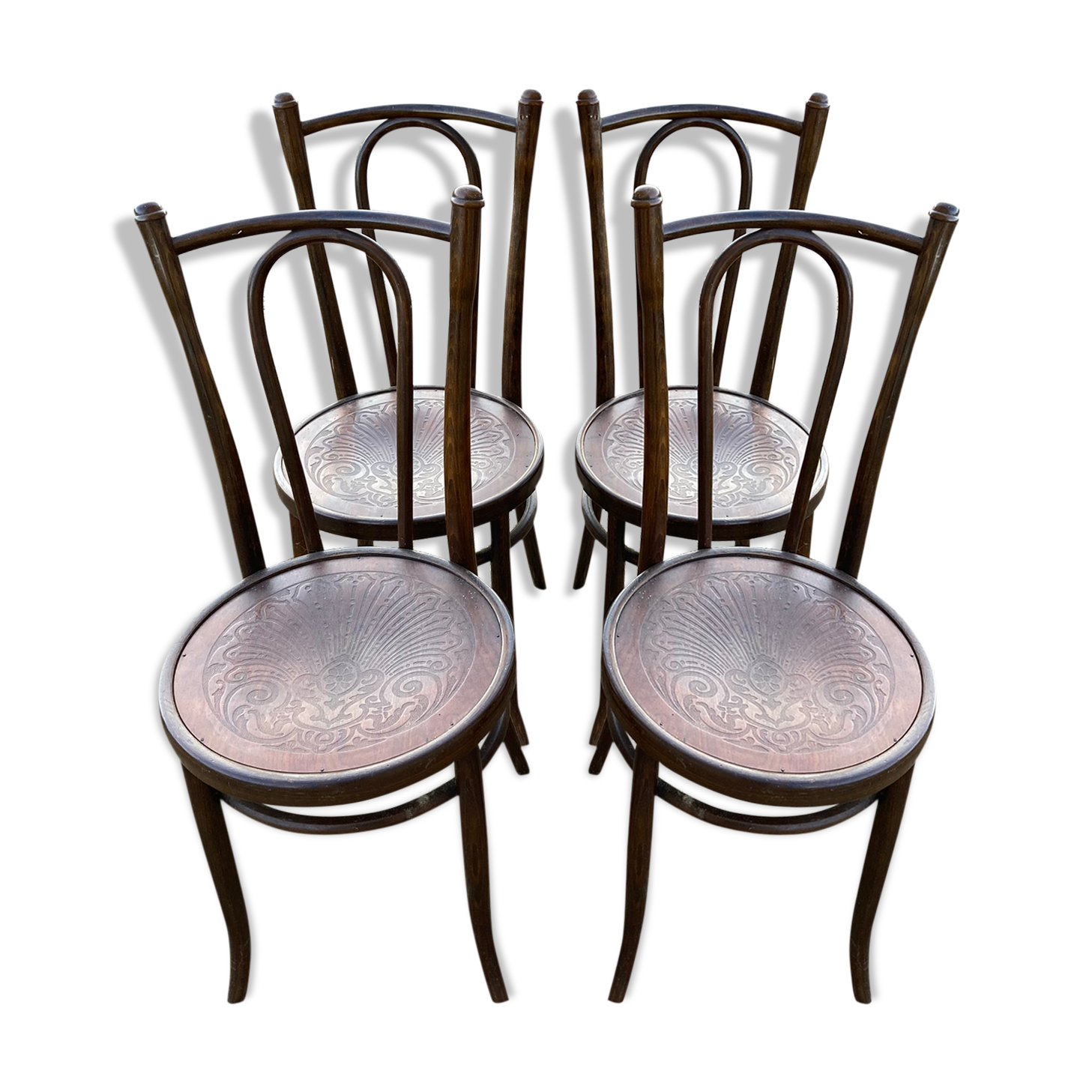 4 Fischel bistro chairs