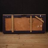 French terracotta bas-relief, Venus with Faun from 20th century