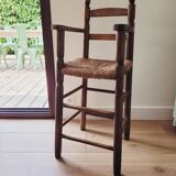 Children's high chair wood
